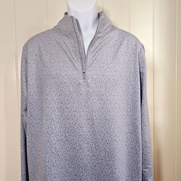 NEW Peter Millar Perth Performance Dazed Transfused Quarter Zip Pullover LARGE - Picture 7 of 7